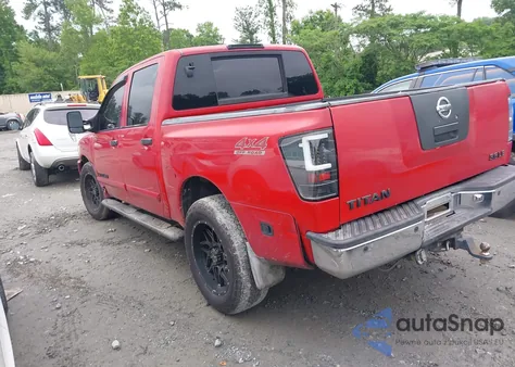 2005 Nissan Titan Le из США, поврежденный, VIN 1N6BA07B25N533813
